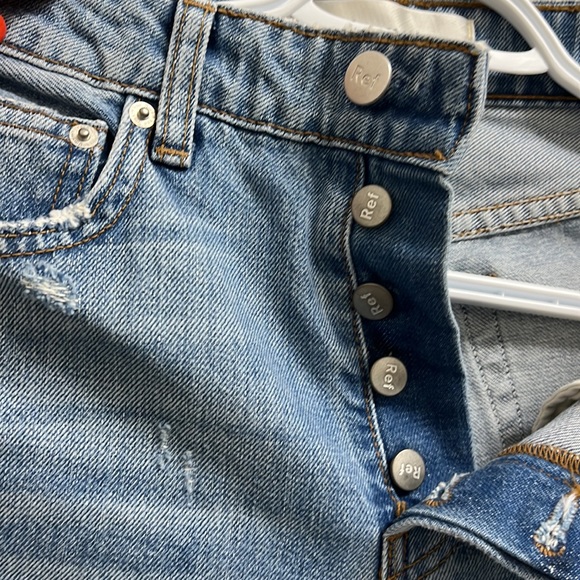 Reformation Fawcett Wide Leg Jeans | Size 25 Acadia - Picture 9 of 15